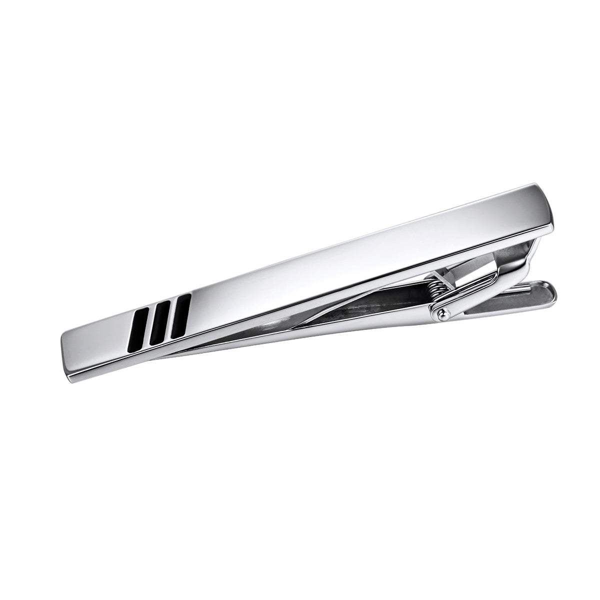 Simple Contrast Stainless Steel Tie Bar