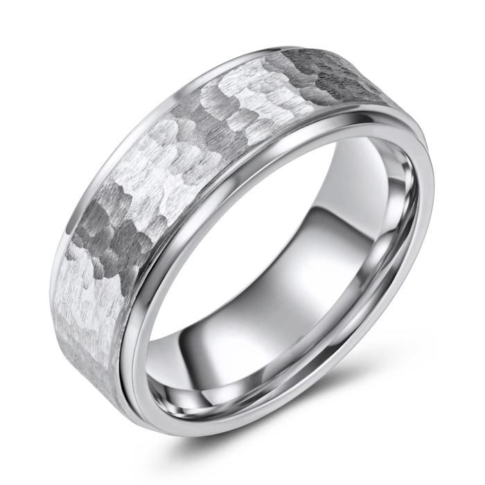 Hammered Cobalt Ring