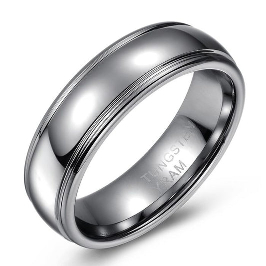 Edged Tungsten Ring