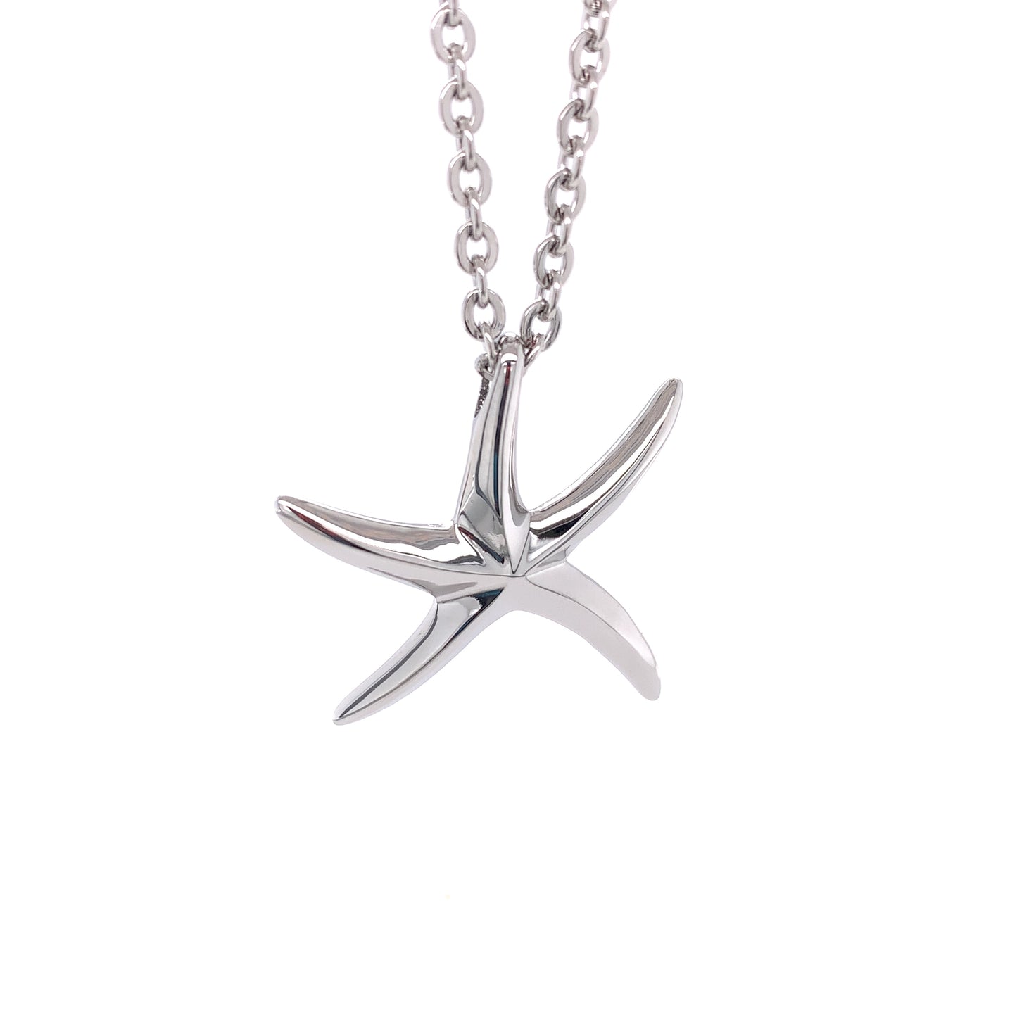 Steel Sea Star Charm