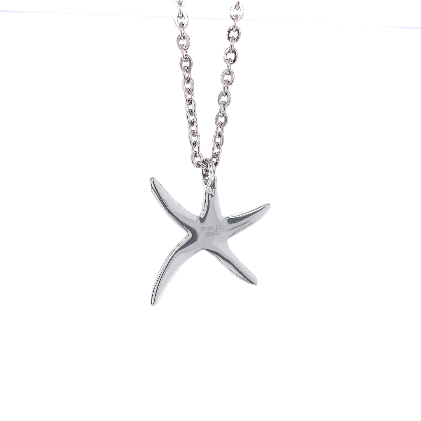 Steel Sea Star Charm