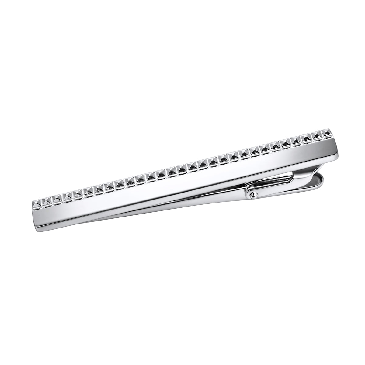 Modern Upscale High Polish Stainless Steel Tie Bar