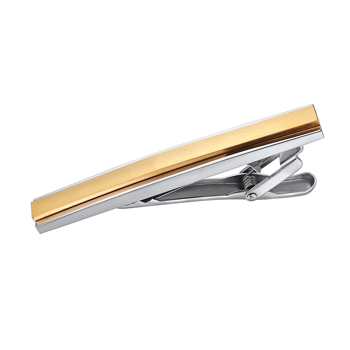 Two Toned Stunning Chic Tie Bar – Stainless Steel