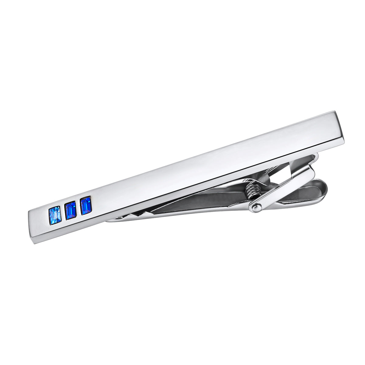 Blue Ombre Stainless Steel Tie Bar