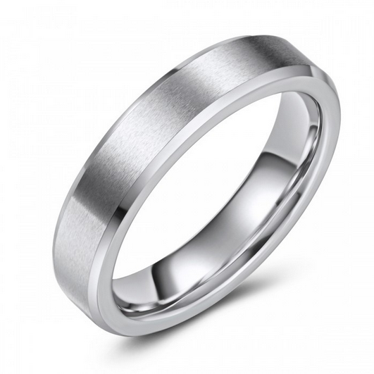 Scratch Resistant Cobalt Wedding or Fashion Ring - 5MM