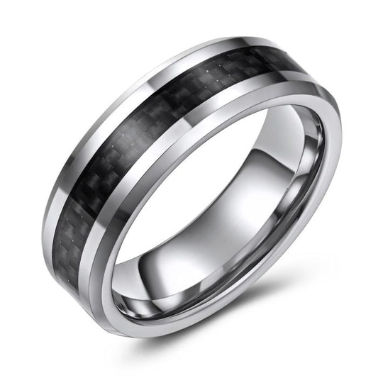 Carbon Fiber and Tungsten Ring